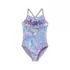 Girls Chlorine Resistant X-Back Ruffle One Piece Swimsuit, alternative image