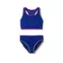 Girls Chlorine Resistant Embroidered Bikini Swimsuit Set, alternative image