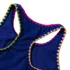 Girls Chlorine Resistant Embroidered Bikini Swimsuit Set, alternative image