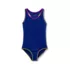 Girls Chlorine Resistant Embroidered One Piece Swimsuit, alternative image