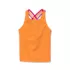 Girls Chlorine Resistant Strappy X-Back Tankini Top, alternative image