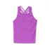 Girls Strappy X-Back Tankini Top, alternative image