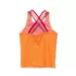 Girls Chlorine Resistant Strappy X-Back Tankini Top, alternative image