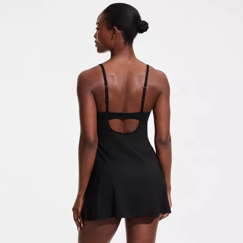 Women's Underwire Lifting Swim Dress, Back