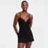 Women's Underwire Lifting Swim Dress, Front