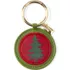 Needlepoint Tree Bag Charm, Front
