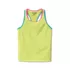 Girls Chlorine Resistant Racer Back Tankini Swim Top, alternative image