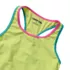 Girls Chlorine Resistant Racer Back Tankini Swim Top, alternative image