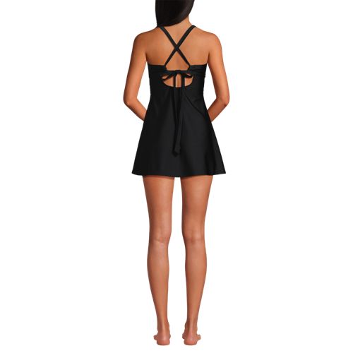Women's Essential Tie Back Ruched Dresskini - image 3