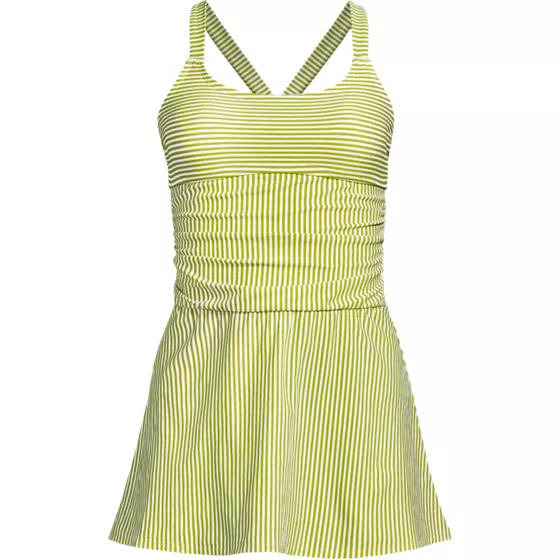 Women's Essential Tie Back Ruched Dresskini Top - primary