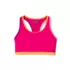 Girls Chlorine Resistant Contrast Racer Back Bikini Top, alternative image