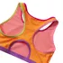 Girls Chlorine Resistant Contrast Racer Back Bikini Top, alternative image