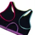 Girls Chlorine Resistant Contrast Racer Back Bikini Top, alternative image