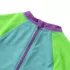 Girls Chlorine Resistant Long Sleeve Surf Bodysuit, alternative image