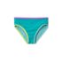 Girls Chlorine Resistant Contrast Bikini Bottoms, alternative image