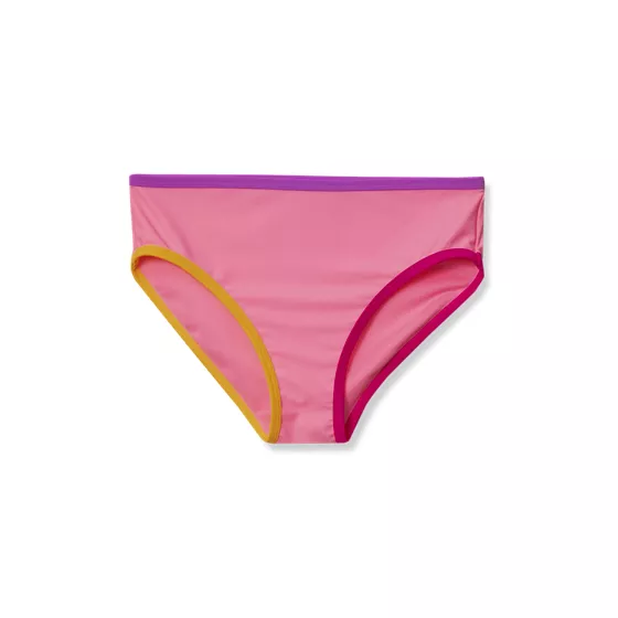 Girls Slim Contrast Bikini Bottoms - primary
