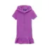 Girls Terry Zip Front Cover Up Dress, alternative image