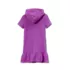 Girls Terry Zip Front Cover Up Dress, alternative image