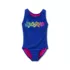 Girls Sporty Hi-Neck Racer Back One Piece Swimsuit, alternative image