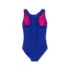 Girls Sporty Hi-Neck Racer Back One Piece Swimsuit, alternative image