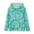 Kids Sunshade UPF 50 Chlorine Resistant Long Sleeve Sun Hoodie Rash Guard, alternative image