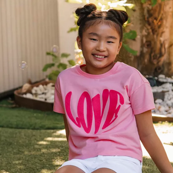 Girls Meet and Greet Graphic Tee - primary