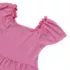 Girls Short Sleeve Tiered Tunic Top, alternative image