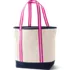 LE x T and T Long Handle Open Top Canvas Tote, Back