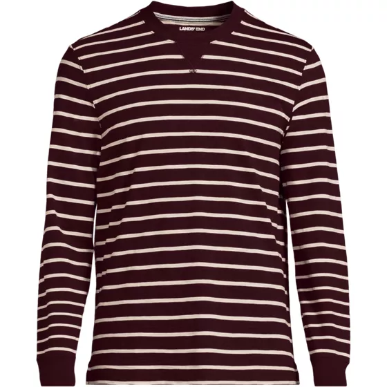 Men's Long Sleeve Slub Crew - primary