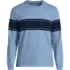 Men's Long Sleeve Slub Crew, Front