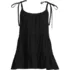 Women's New Tiered Cover Up Mini Dress, Front