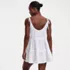 Women's New Tiered Cover Up Mini Dress, Back