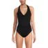 Women's Knot Twist Halter One Piece, Front