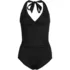 Women's Knot Twist Halter One Piece, Front