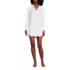 Women's New Button-Up Shirt Cover-Up Dress, Front