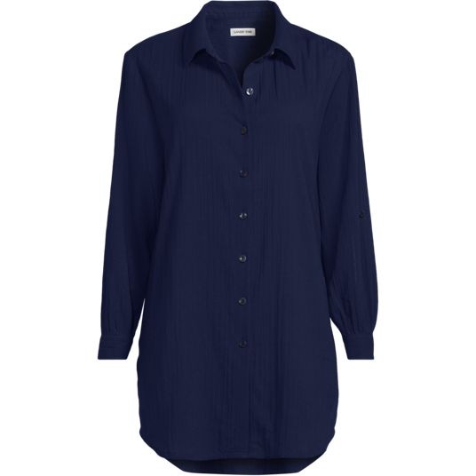 Women's Plus Size Long Sleeve Swimsuits | Lands' End