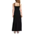 Women's Cotton Modal Twist Front Tiered Maxi Dress, Back