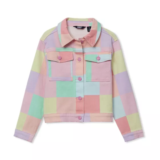 Girls Boxy Denim Jacket - primary