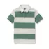 Boys Short Sleeve Rugby Polo, alternative image