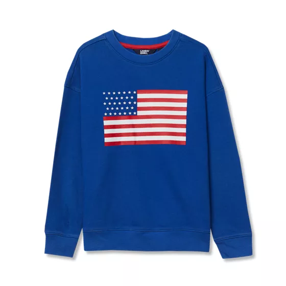 Boys French Terry Crewneck Sweatshirt - primary