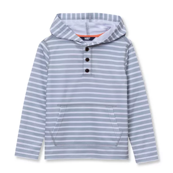 Boys Henley Pullover Hoodie - primary