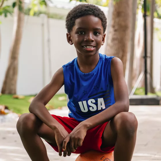 Boys Active Jersey Top - primary