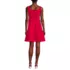 Women's Princess Seam Poplin Above the Knee Dress, Back