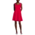 Women's Princess Seam Poplin Above the Knee Dress, Front