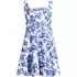 Women's Princess Seam Poplin Above the Knee Dress, Front