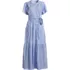 Women's Tall Cotton Voile Button Front Maxi Dress, Front