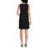 Women's Linen Shift Above the Knee Dress, Back