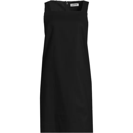 Women's Linen Shift Above the Knee Dress - primary