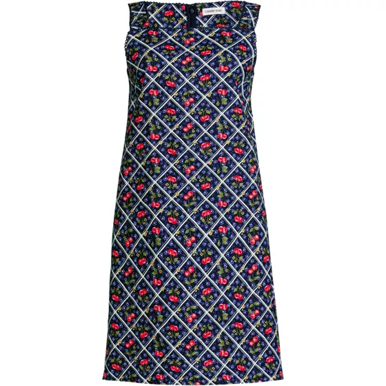 Women's Plus Size Linen Shift Above the Knee Dress - primary