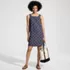 Women's Linen Shift Above the Knee Dress, alternative image